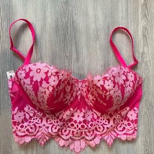 NWT Victoria’s Secret Pink Bustier 34C